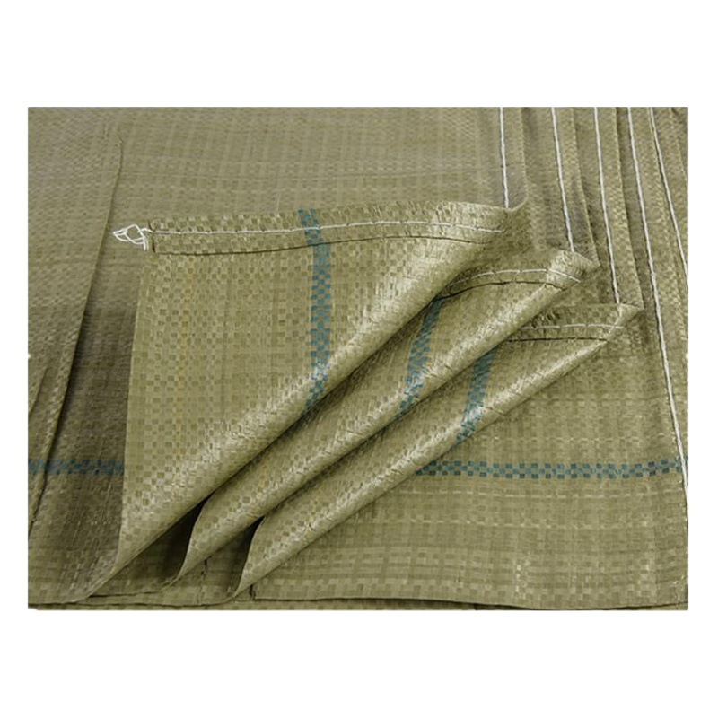 Fábrica directa Yiwu gris logística embalaje bolsa de piel de serpiente embalaje expreso bolsa tejida de plástico al por mayor en stock