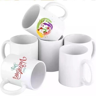 �S�ҹ�����Ʒ�|�T�Ӱױ����A��11oz�İ�c�џ��Dӡ�մ��R�˱�����