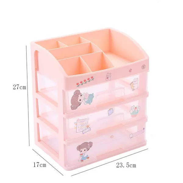 Peach Blossom Pollen [Four-layer Three-pump] Send sticker