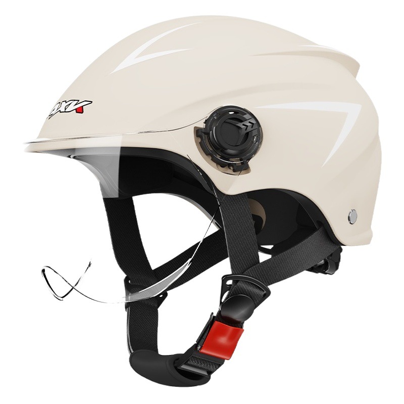 Fábrica estrictamente seleccionado nuevo estándar nacional 3C certificado casco de la motocicleta hombres y mujeres protección solar verano fresco cuatro estaciones casco