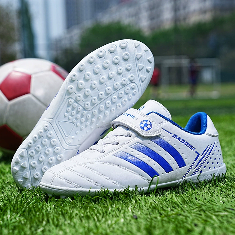 Футбольные бутсы с разбитыми ногтями для мужчин и женщин, нескользящая детская обувь, размер 28-39, тренировочная спортивная обувь для соревнований для мужчин, оптовая продажа