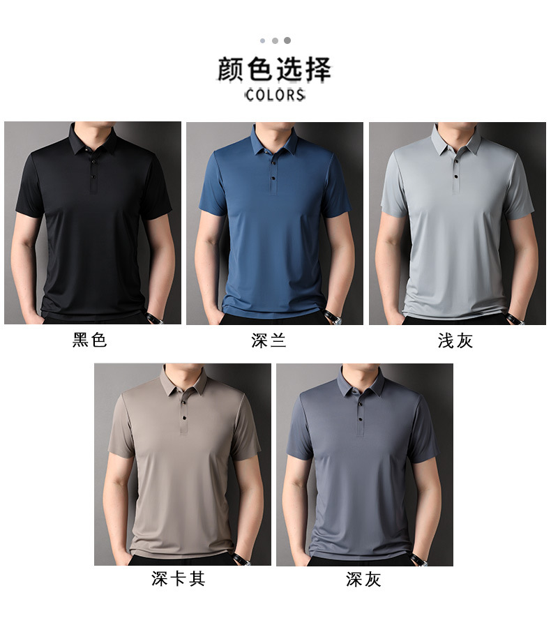 F7458 510K ÁO THUN NAM TONRYRT NGẮN TAY MÙA HÈ KÍN CỔ THỜI TRANG NAM G01 SẢN PHẨM MỚI