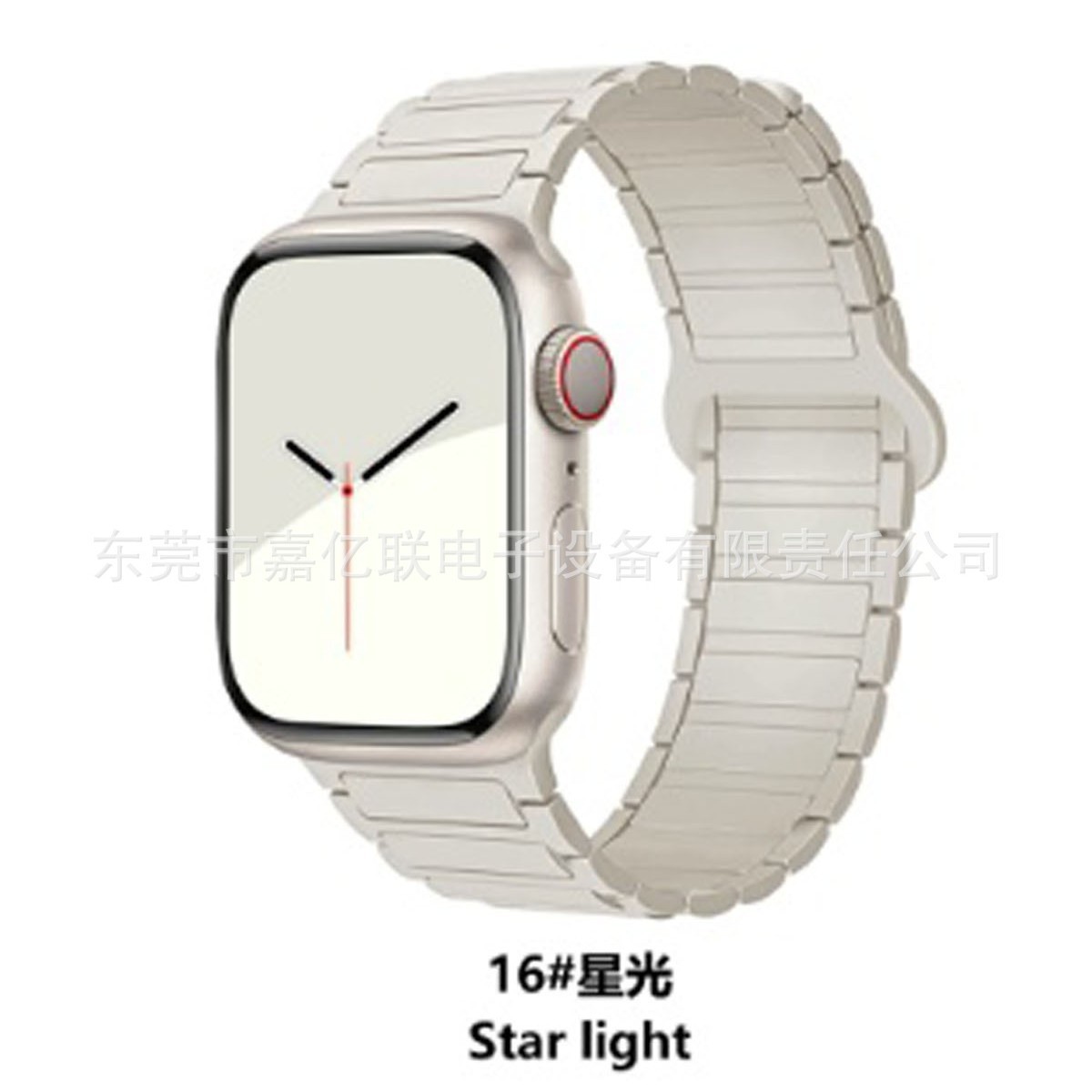 Magnetic Three-Strand Silicone Watch Strap Suitable for Apple Appllo Watch Three-Strand Magnetic Silicone Watch Strap Wholesale