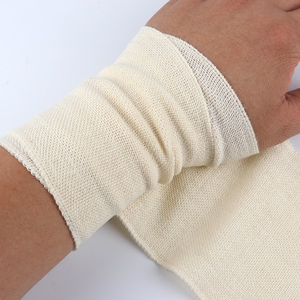 Venta caliente de fábrica vendaje elástico liso spandex vendaje elástico blanco natural 80g/metro cuadrado entrenamiento deportivo cinturón de unión