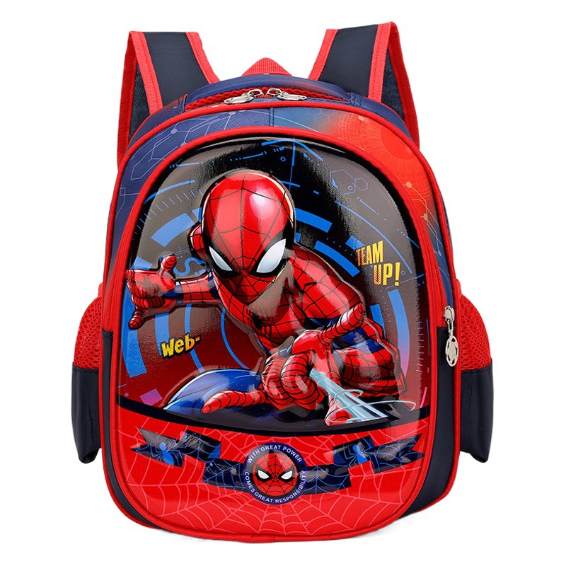 Mochila escolar de gran capacidad con diseño de unicornio para niños y niñas, mochila infantil de dibujos animados, que reduce la carga y es expandible