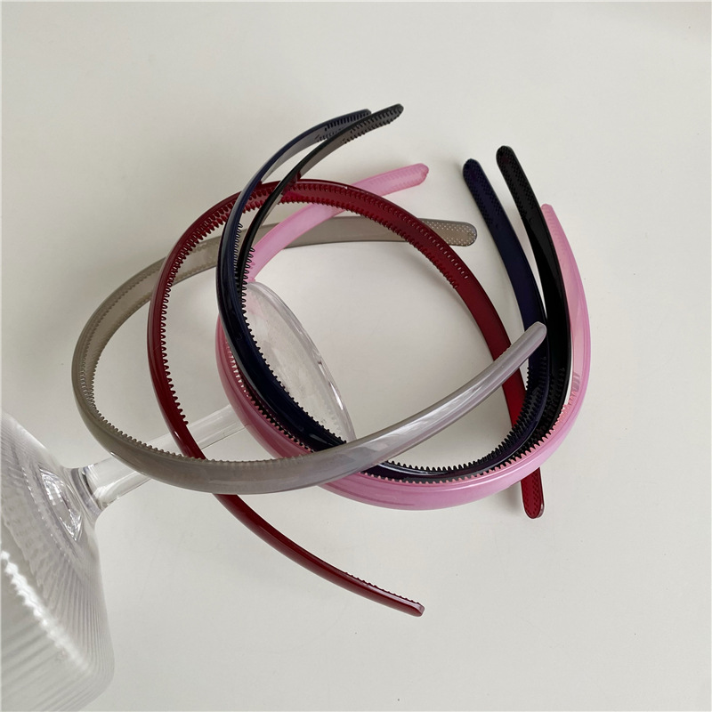 30g Weight Hair Band Hair Accessories Type Birthday Occasion Arylic Material Solid Color Pattern Women'S Gender Simple Style Style Simple Style Solid Color Arylic Hair Band 1