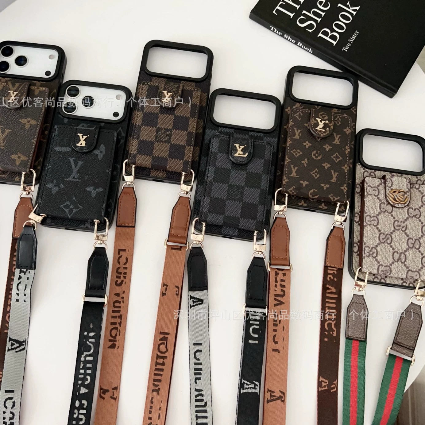 Совместимая с Apple держатель для карт, чехол для телефона, iPhone 16, тубинг, ремень для сумки, iphone, 16promax