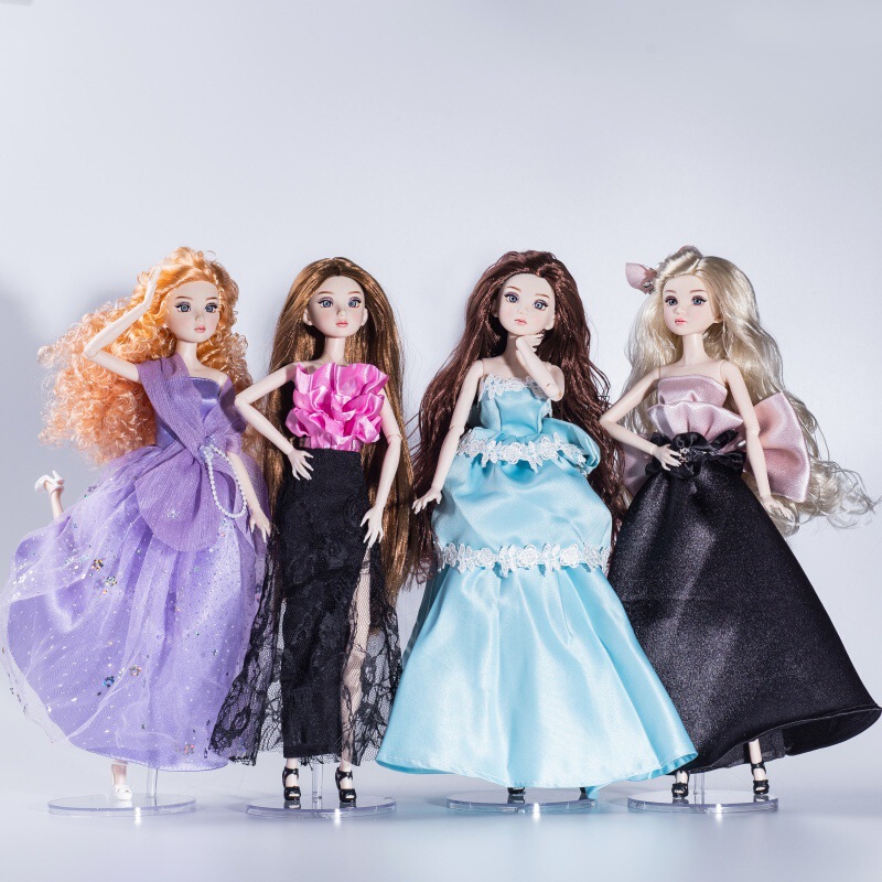 6-Inch Supermodel Doll Bjd Dress Princess Gown 30cm Doll Dress-Up Girl Toy Cross-Border Wholesale 6-Inch Supermodel Doll Bjd Dress Princess Gown 30cm Doll Dress-Up Girl Toy Cross-Border Wholesale