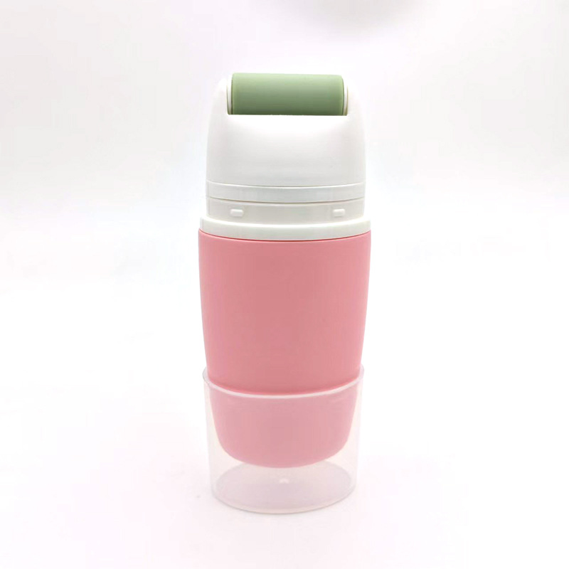 明誉45g平面硅胶单滚轮PE瓶祛黑头祛法令纹清洁脸部化妆品包装