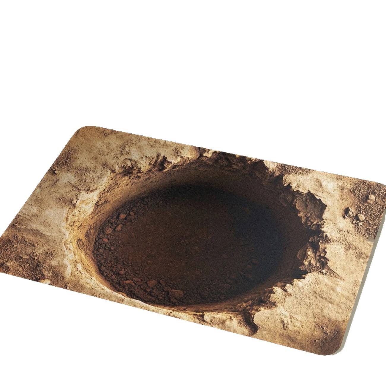 3d Illusion Bathroom Mat Super Absorbent Non-slip Rug Nordic Style_voghion.com