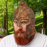 Пиратский викинг древне римский воин шляпу самурай шляпа шляпа шлем для праздничного мяча головного убора продукции