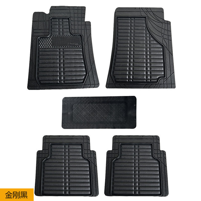 Factory direct car mats anti-dirty universal latex PVC waterproof non-slip easy to clean tailoring latex mats