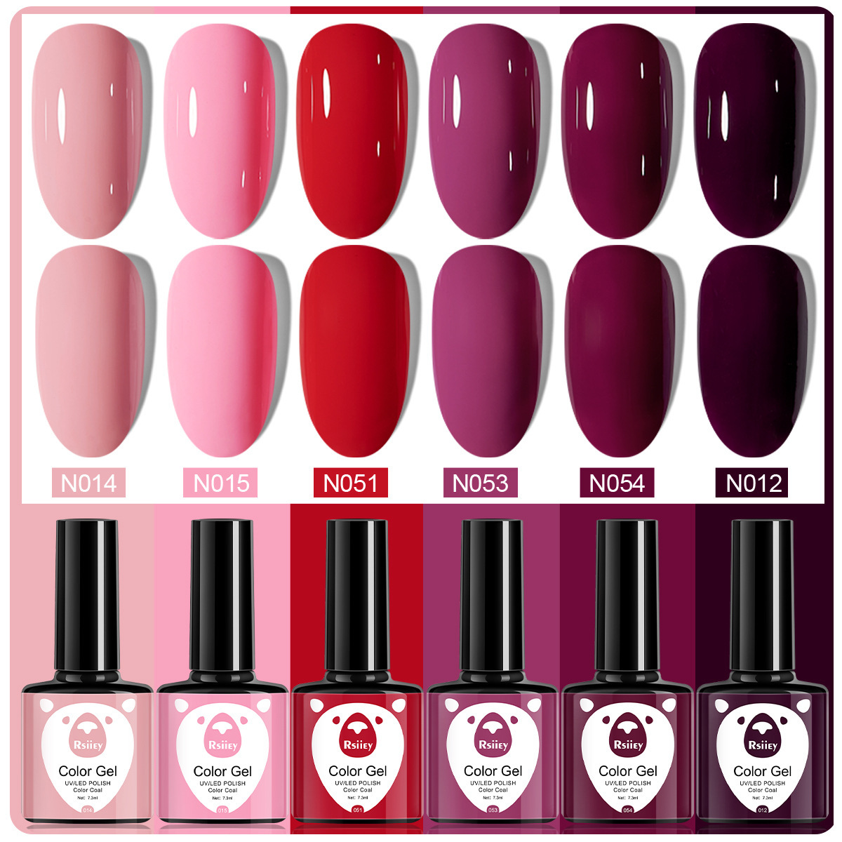 6 colores esmalte de uñas pegamento fototerapia embotellada color popular pintado brillante ojo de gato pegamento UV fototerapia pegamento esmalte de uñas traje de pegamento