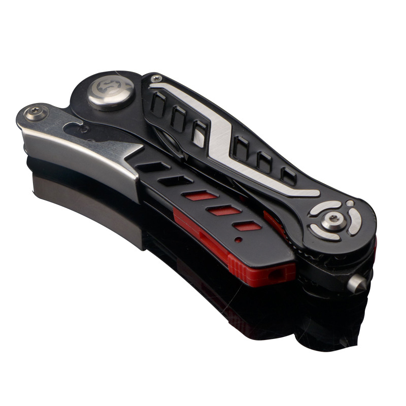 SQ Shunquan multi-funcional al aire libre herramienta portátil Alicates con interruptor de vidrio