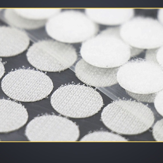 小圆点圆形自粘安静书幼儿园diy手工魔术贴子母扣粘扣带双面背胶