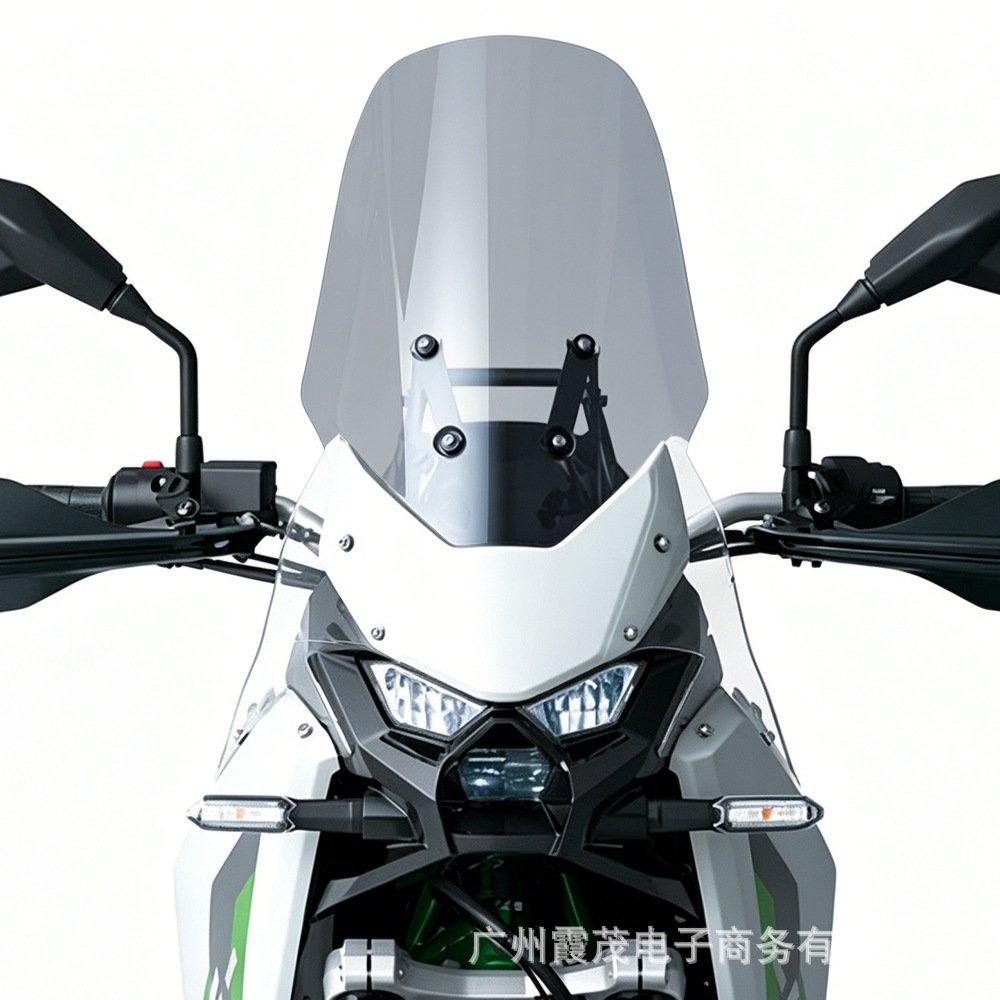 Suitable for Kawasaki KAWASAKI KLE 500 2026 model modified windshield, enlarged and heightened front windshield