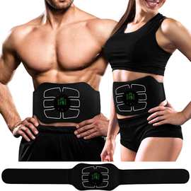 美国亚马逊EMS健身腰带 腹肌贴 肌肉训练刺激器 懒人健身健腹腰带