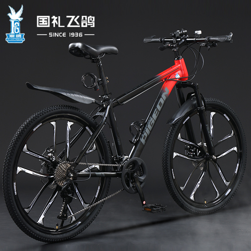 Pigeón volante bicicleta de montaña para estudiantes de secundaria varones velocidad variable bicicleta de carretera para adolescentes de secundaria coche de carreras de carretera