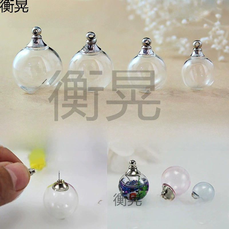 Производитель, оптовая продажа, открывающийся витой прозрачный хрустальный шар, стеклянный шар, полая подвесная бутылка, бутылка с киноварью, пустая бутылка, рисовая бутылка