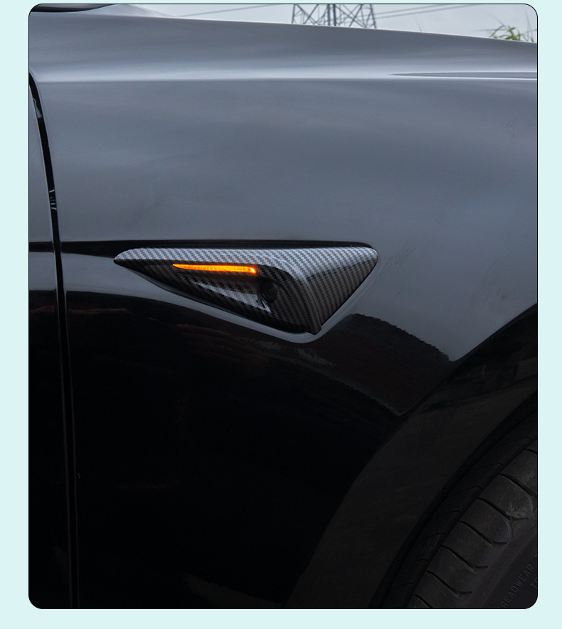 For Tesla Huanxin modelY Fender Full Coverage Camera Cover Huanxin Model3 Huanxin Y Modification