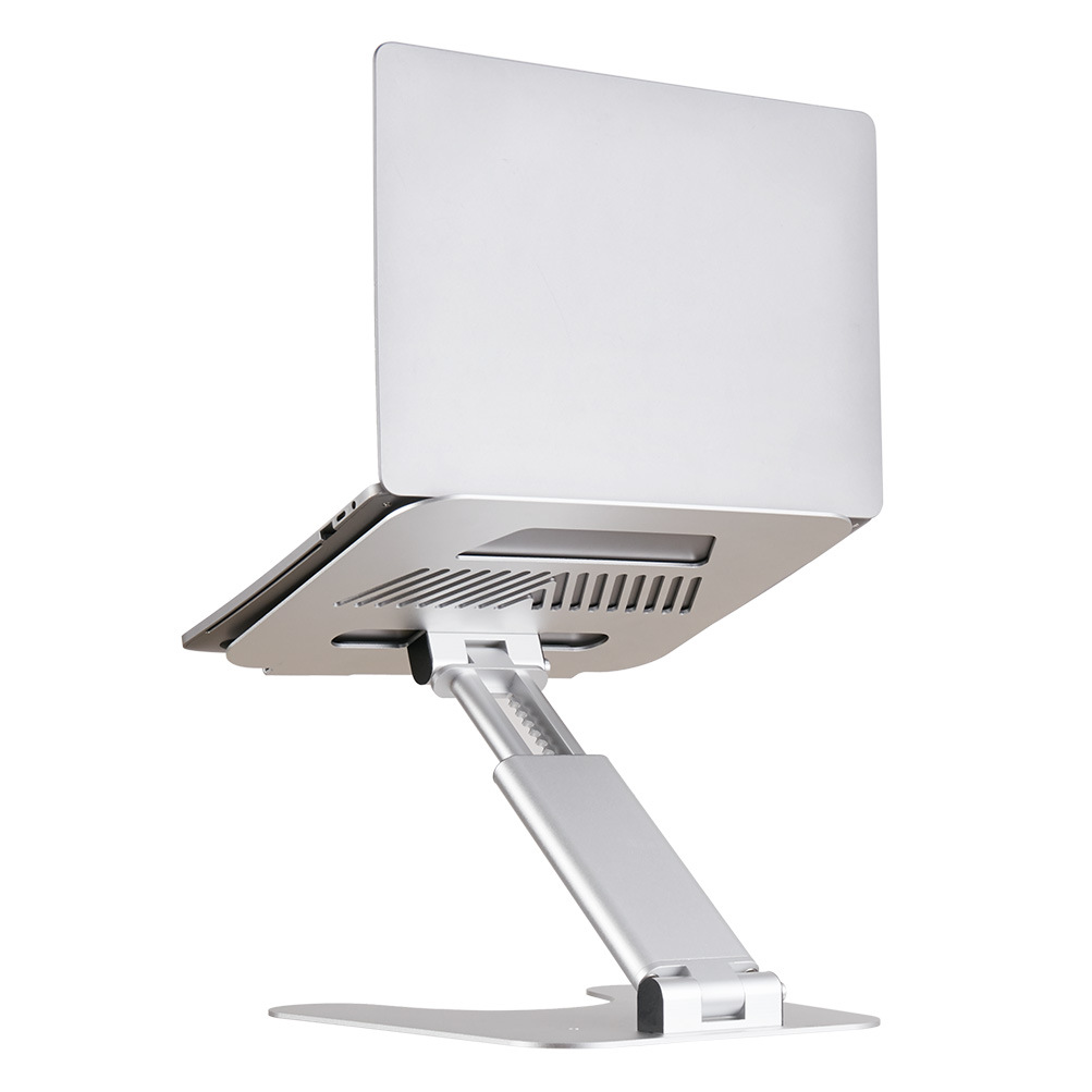 新款可升降折疊筆記本電腦支架 镂空散熱增高鋁合金筆記本支架