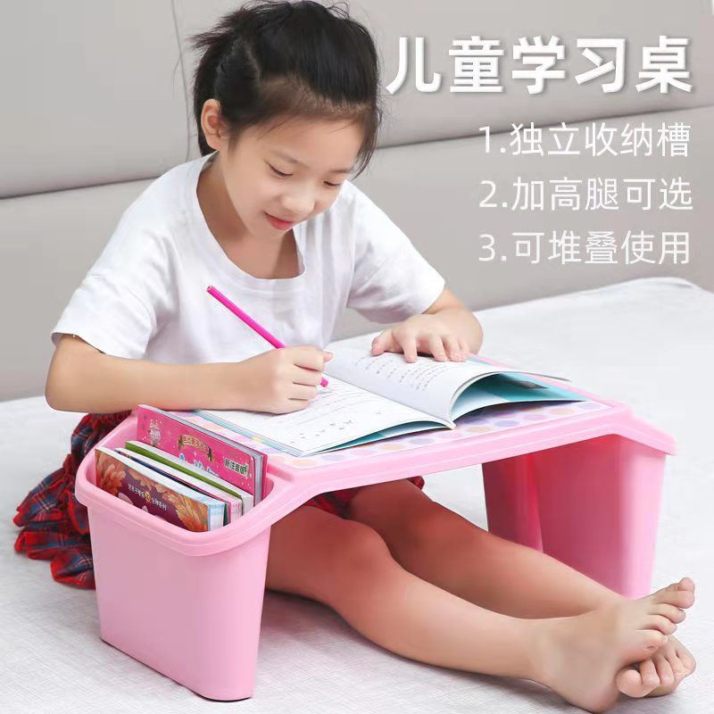 Children's Large Colorfuled Plastic Drawing Board Table Baby Drawing Table Graffiti Table Kidsren's Writing and Eating Toy Table