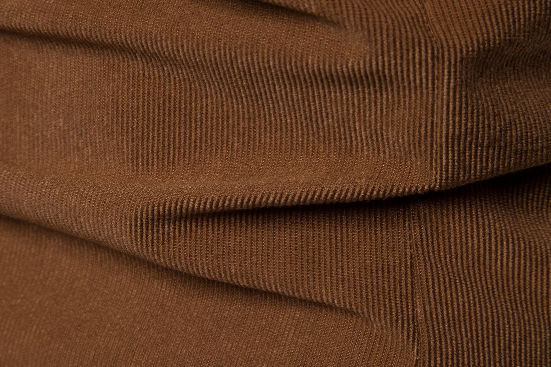 Camicia da uomo a maniche lunghe in velluto a coste casual_voghion.com