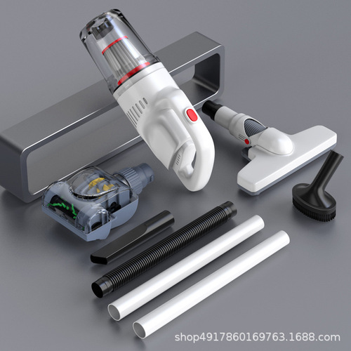 Car vacuum cleaner wholesale 4-in-1 wireless household handheld vacuum cleaner convenient super suction and high power
