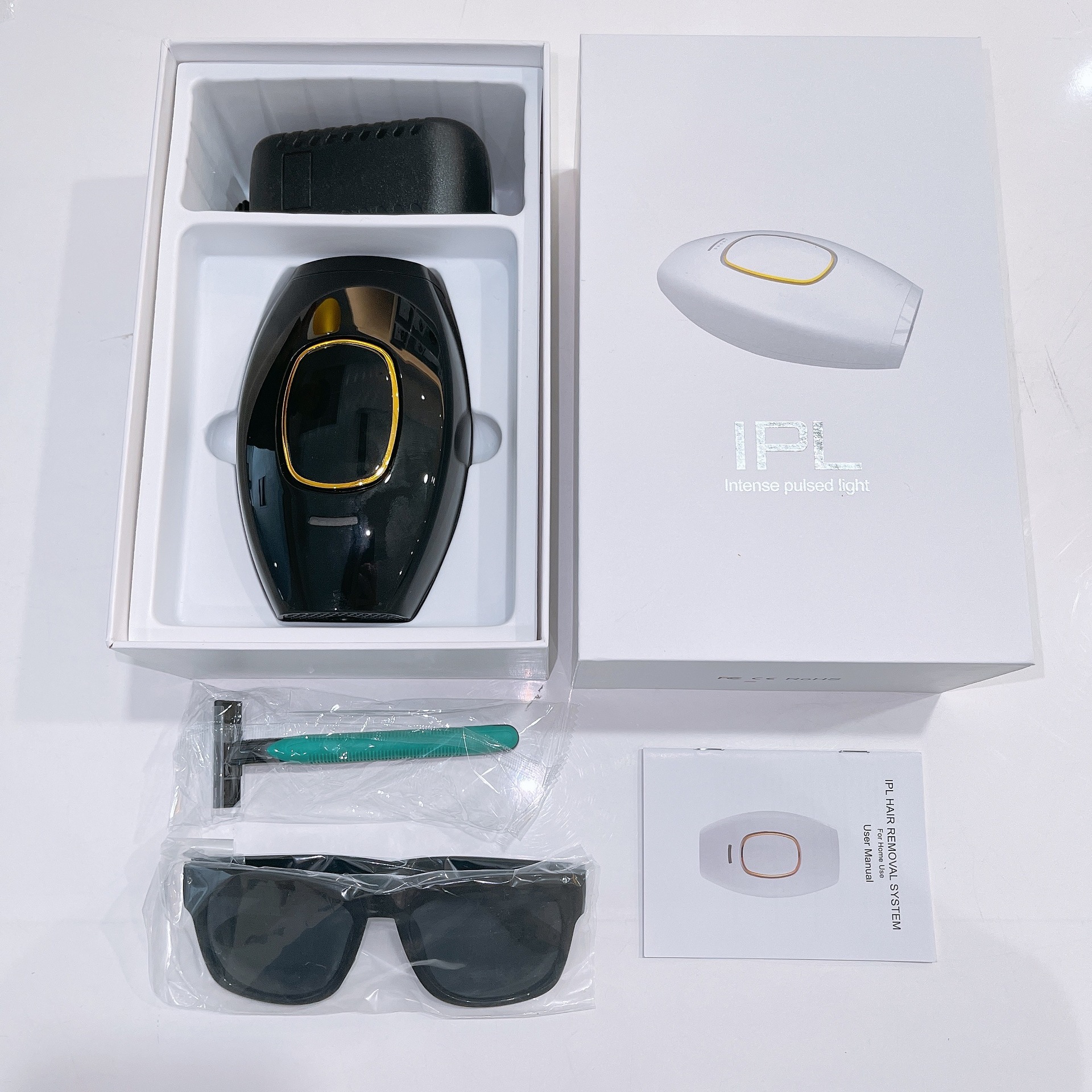 Venta caliente transfronteriza instrumento de depilación salón de belleza pulso fuerte dispositivo de depilación de cuerpo entero hogar portátil IPL fotón rejuvenecimiento de la piel instrumento image 11