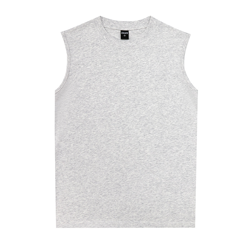 Camiseta de Tirantes Deportiva para Hombre 240g de Algodón Peinado para Deportes image 9