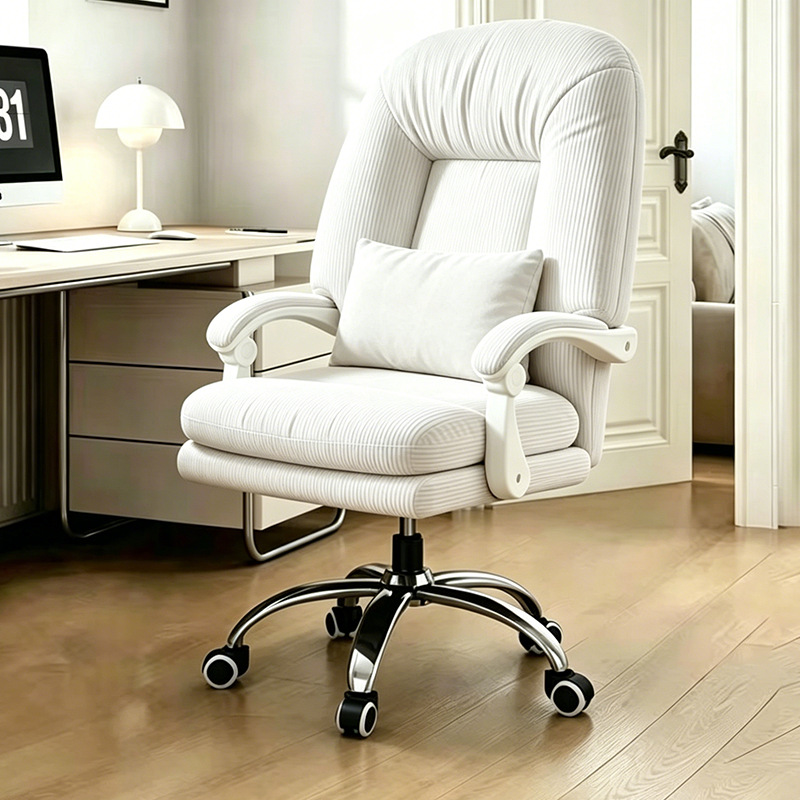 Dormitorio silla de computadora hogar cómodo reclinar silla de deportes eléctricos silla de ancla con pedal almohada de cintura silla de elevación de oficina