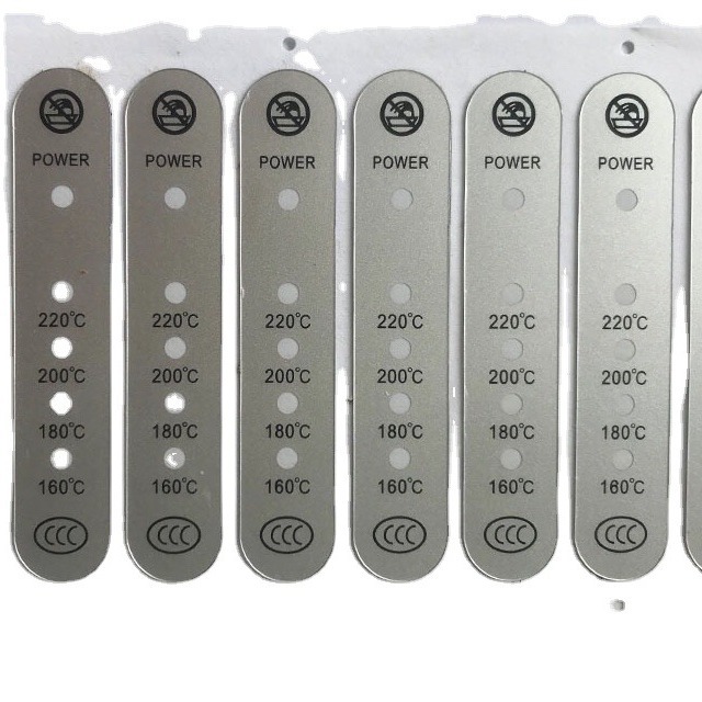 PVC标贴丝印薄膜开关按键面板控制PC鼓包面贴亚克力触控面板厂家