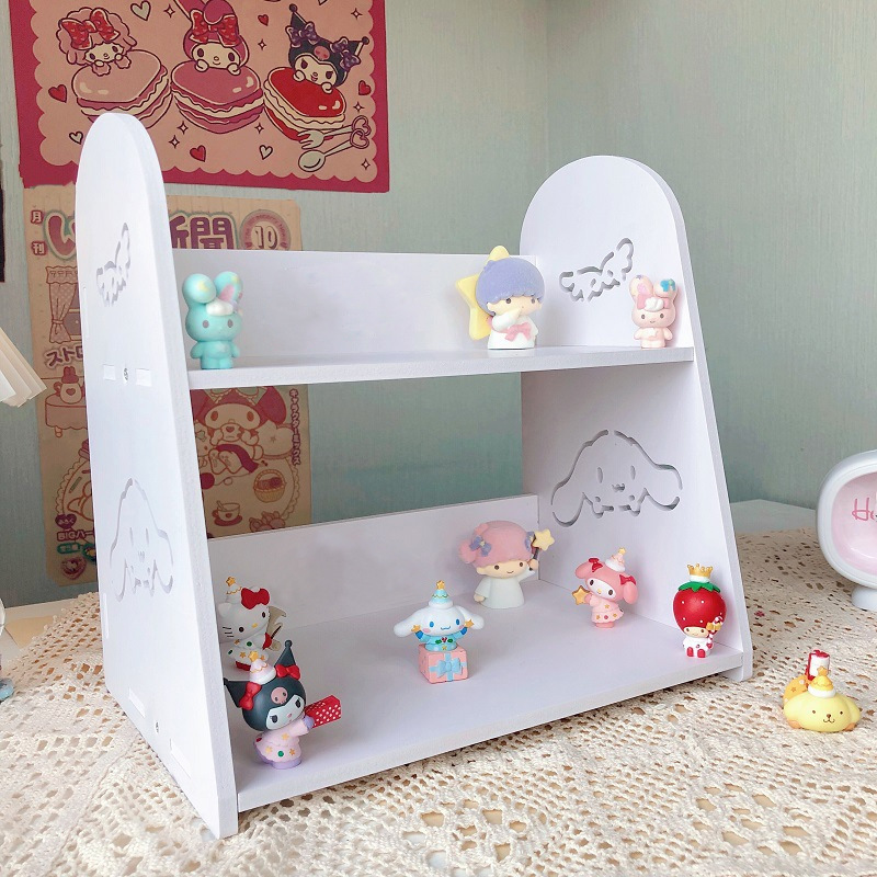 Bookshelf Desktop Storage Mobile Student Dormitory Desk Storage Rack Multi-layer Storage Rack Layered Office Elevated Rack