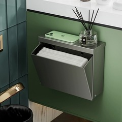 トイレのトイレットペーパーは穴を開けないでください。トイレの手箱です。