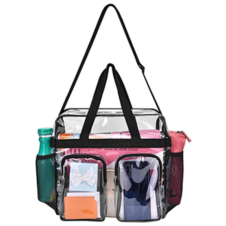 Spot Amazon Manufacturer's New Transparent Handbag Transparent Bag, Portable Fashion Women's Shoulder Bag Cross-Border