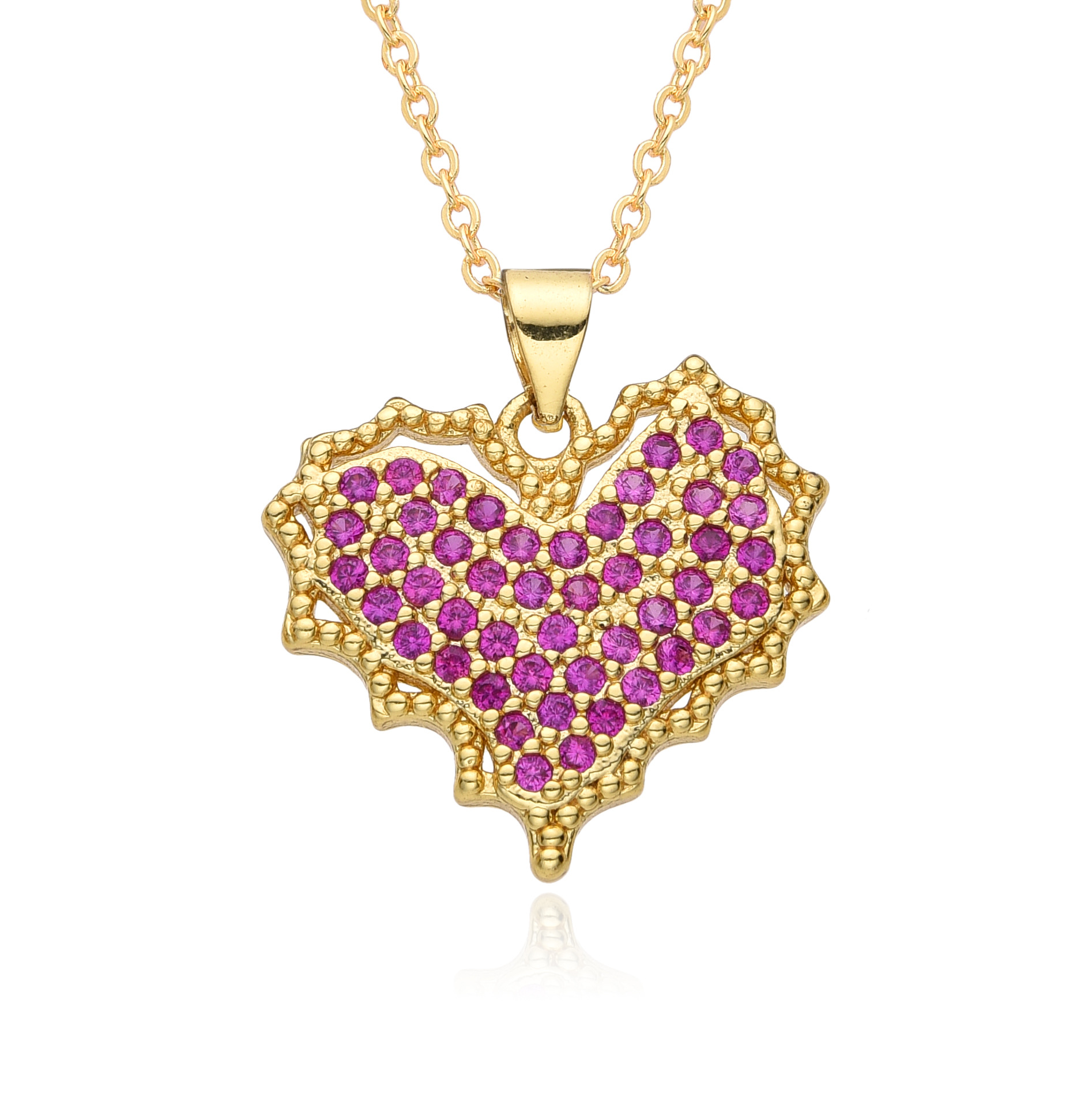 15g Weight Zircon Inlay Material Pendant Necklace Classification cable chain Chain Type 1 Piece Quantity Holiday, Daily Occasion Copper Material Mother'S Day Festival Letter, Heart Shape Pattern Women's Gender Inlay Design Casual, MAMA, Simple Style Style Copper Casual MAMA Simple Style Letter Heart Shape Inlay Zircon Pendant Necklace 6