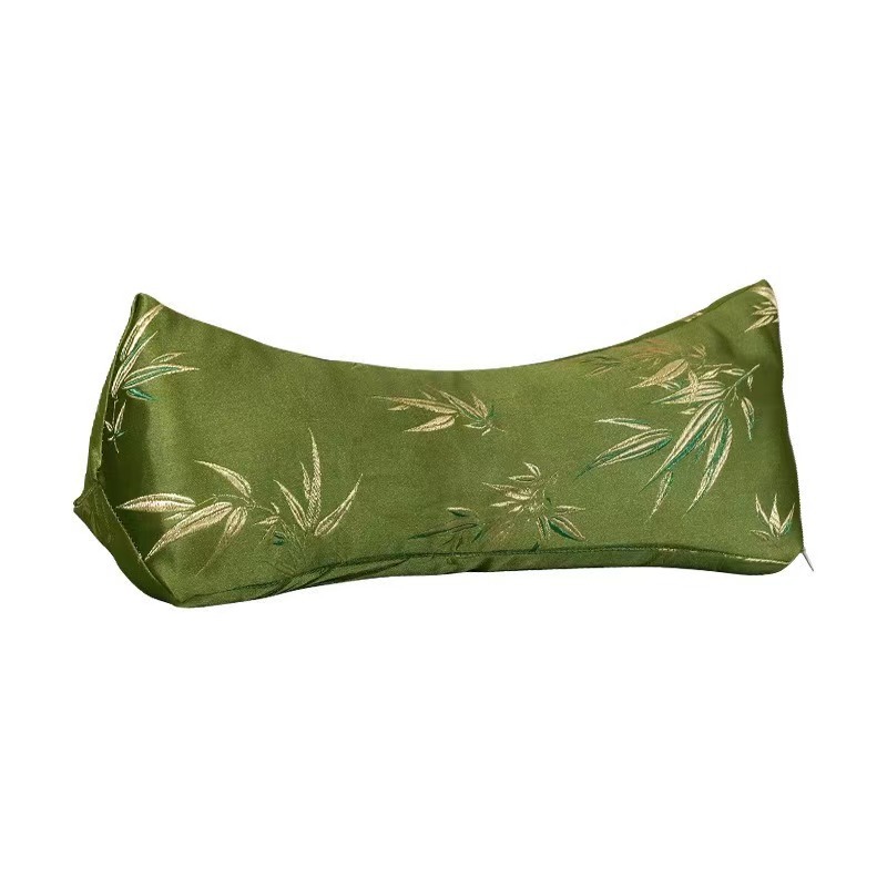 Ai Ye Mugwort Buckwheat Hull Pillow Triangular Cervical Support Herbal Pillow for Sleep Neck Comfort Gift Box specifications