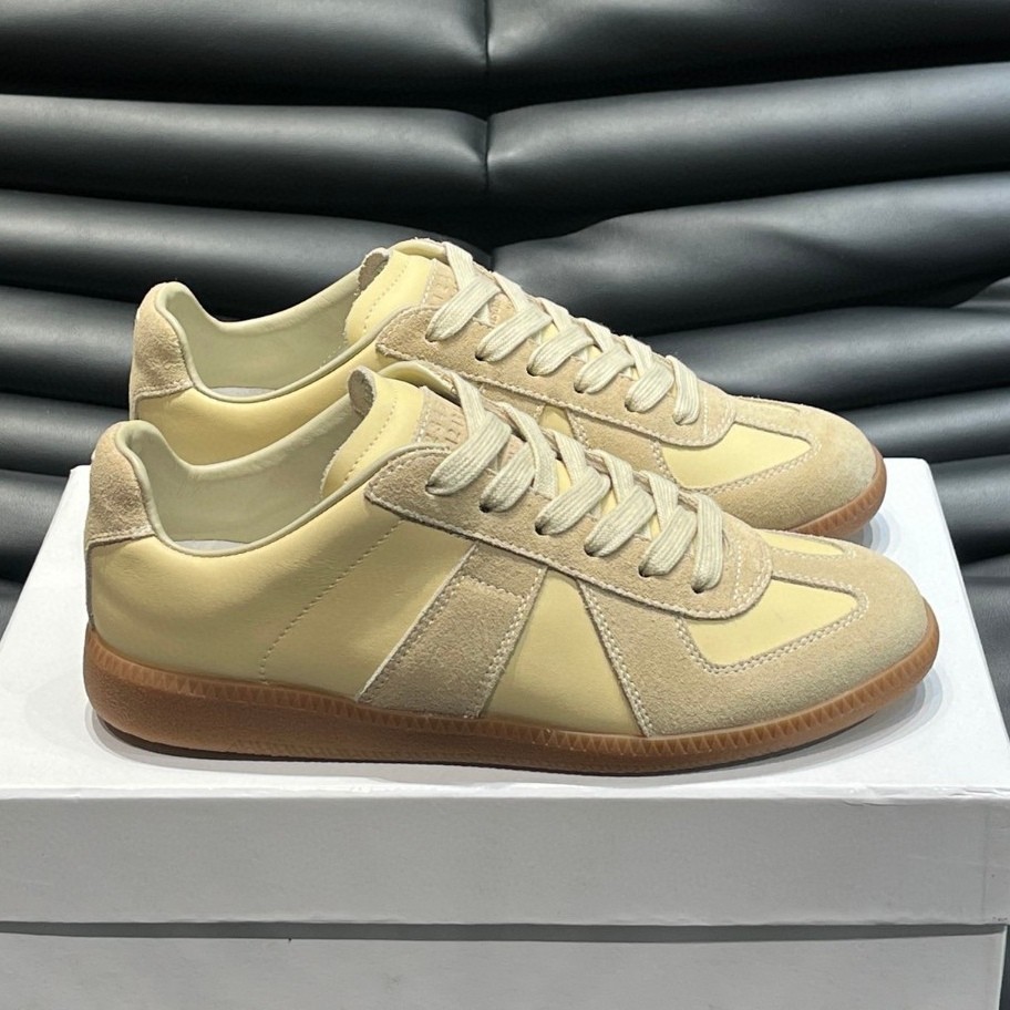 2025 nuevos zapatos de entrenamiento Magillard piel de vaca para hombre cuero retro cuero suave nicho Forrest Gump zapatos de entrenamiento MM * 6 zapatos de moda