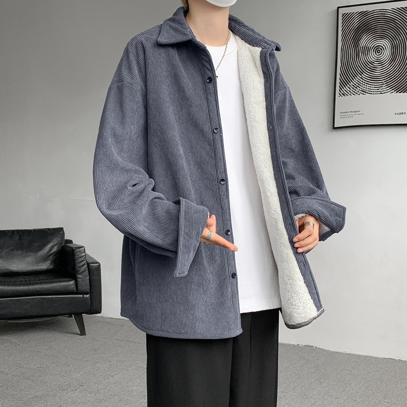 Dark gray plus velvet