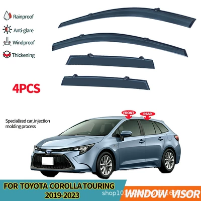 For Toyota Corolla Travel Edition Sunny and Rainy Corolla Touring 2019 Window visor