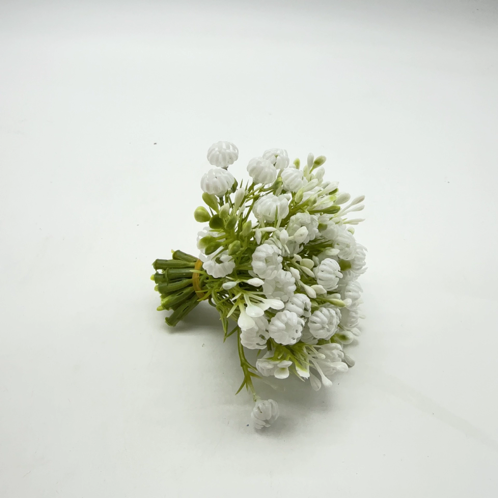 Оптовый производитель пластиковых букетов из гипсофилы для свадеб, декоративные материалы для букетов из гипсофилы, искусственные цветы с травой для DIY