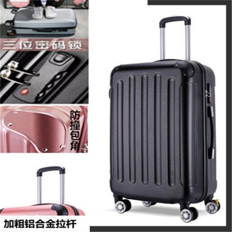 Maleta trolley 24 pulgadas 22 pulgadas maleta para estudiantes maleta para hombres y mujeres maleta de embarque caja de contraseña de 20 pulgadas 26 pulgadas cuero