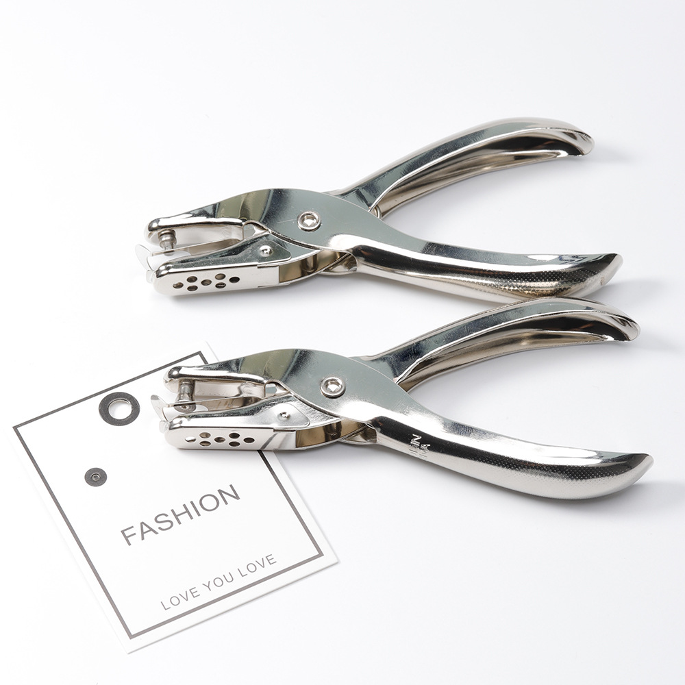 Geometric Pattern Plating Design Simple Style Style 1 Piece Simple Style Geometric Plating Alloy Puncher
