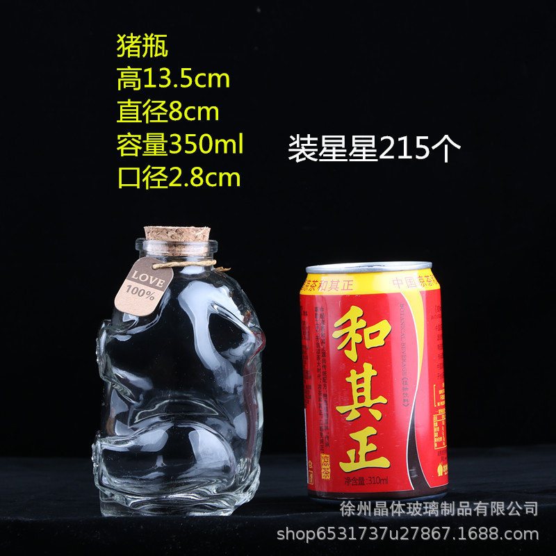 Botella de deseos DIY botella de vidrio botella de estrella regalo creativo botella de arco iris botella de mar