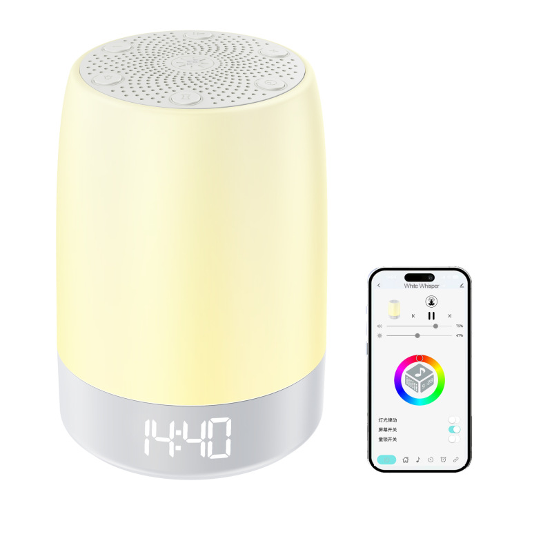 アマゾンのホットタイプの悠眠白騒音睡眠器呼吸雰囲気ランプ音楽白騒音睡眠器知能タイミング|undefined