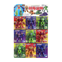 儿童变形男孩玩具机甲变形校园小卖部商超热销夜市吊板玩具批发