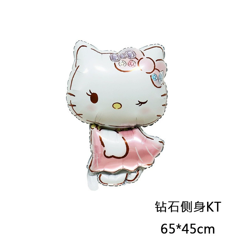 Hello Kitty, милый шарик для вечера, для бега, котёнок, подарок на день рождения