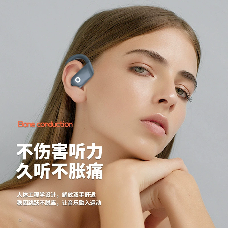 Юнь Дао Bluetooth гарнитура не вставляется в ухо, подвесная, противоот пота универсальный тип Type-C быстрая зарядка беспроводная Bluetooth гарнитура