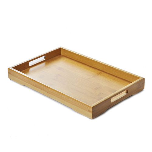 Tea tray household kung fu tea set Japanese style tray bamboo tea table saucer modern simple set drain tray small tea sea