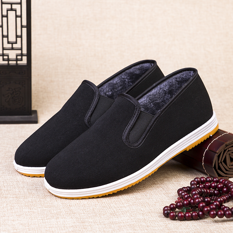 업그레이드된 힘줄 밑창과 벨벳 신발